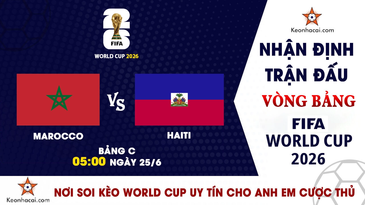 World Cup 2026 – Nhận Định Morocco vs Haiti, 05h00 Ngày 25/6: Trận chiến hai thái cực tại Bảng C